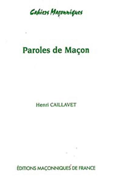 Paroles de maçon