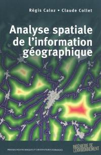 Analyse spatiale de l'information géographique