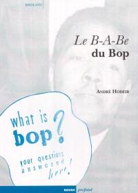 Le B-A-Be du Bop