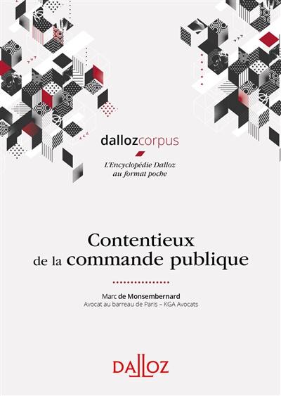 Contentieux de la commande publique