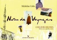 Notes de voyages