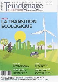 Témoignage chrétien, supplément. La transition écologique