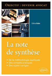 La note de synthèse