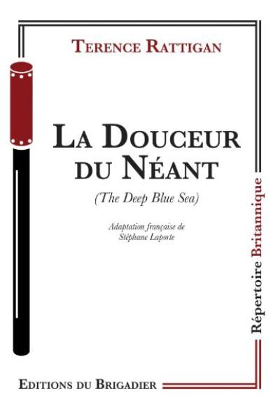 La douceur du néant. The deep blue sea