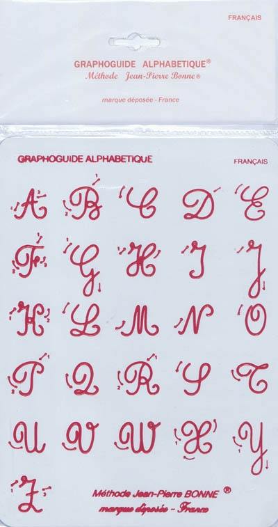 Graphoguide alphabétique : français