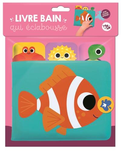 Poisson : livre bain qui éclabousse