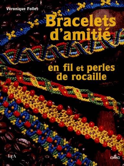 Bracelets d'amitié en fils et perles de rocaille