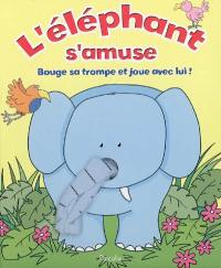 L'éléphant s'amuse : bouge sa trompe et joue avec lui !