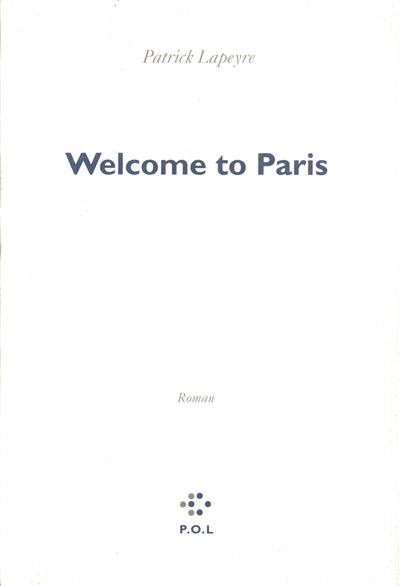 Welcome to Paris