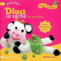 Diva la vache et ses amis... : imagier, autocollants, jeux