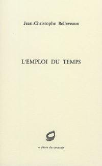 L'emploi du temps