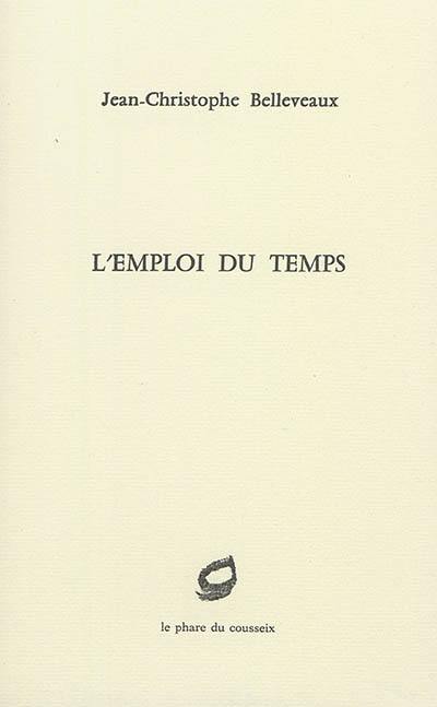 L'emploi du temps