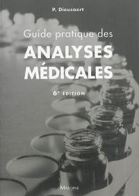 Guide pratique des analyses médicales