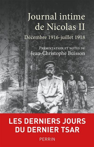 Journal intime : décembre 1916-juillet 1918