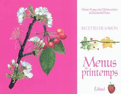 Menus de printemps