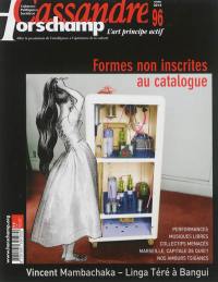 Cassandre, n° 96. Formes non inscrites au catalogue