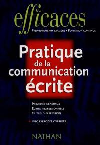 Pratique de la communication écrite