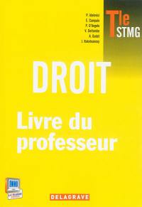 Droit terminale STMG : livre du professeur