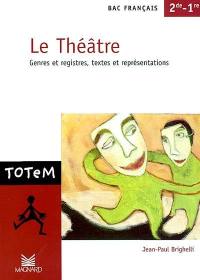 Le théâtre, bac français 2de et 1re : genres et registres, textes et représentations