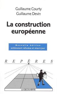 La construction européenne