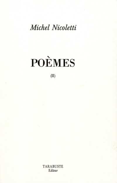 Poèmes. Vol. 2