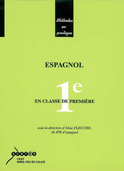 Espagnol, en classe de première