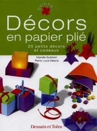 Décors en papier plié