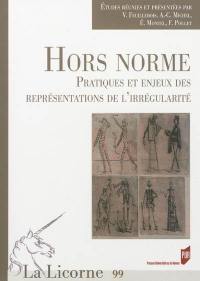 Hors-norme : pratiques et enjeux des représentations de l'irrégularité