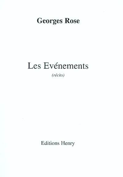 Les événements : récits