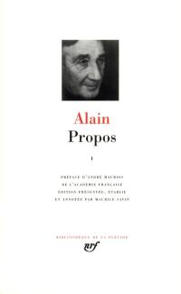 Propos : 1906-1936. Vol. 1