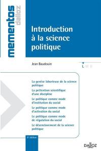 Introduction à la science politique