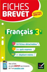 Français 3e : nouveau brevet