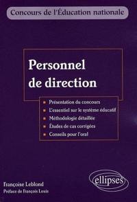 Personnel de direction