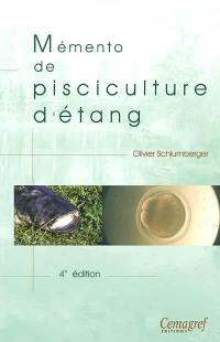 Mémento de pisciculture d'étang