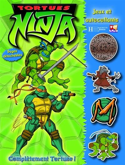 Complètement tortues : livre stickers