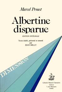 Albertine disparue