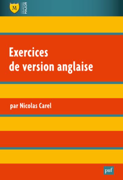 Exercices de version anglaise