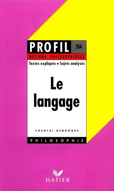 Le langage