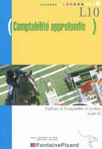 Comptabilité approfondie, diplôme de comptabilité et gestion, unité 10