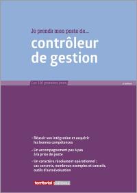 Je prends mon poste de... contrôleur de gestion