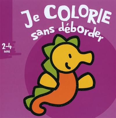 Je colorie sans déborder, 2-4 ans : hippocampe