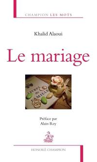 Le mariage