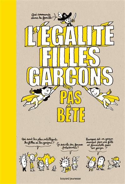 L'égalité filles-garçons : pas bête