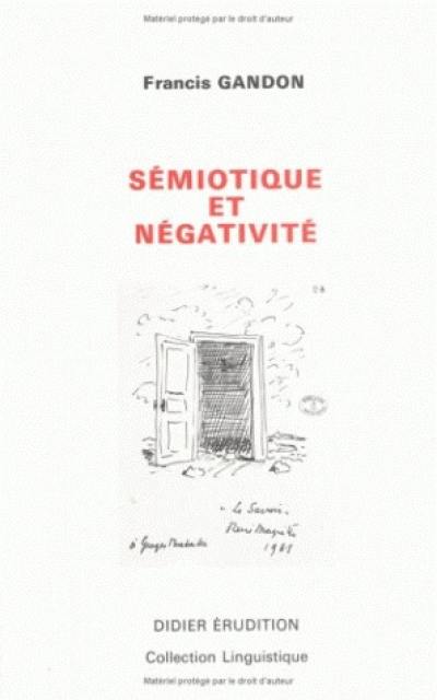 Sémiotique et négativité