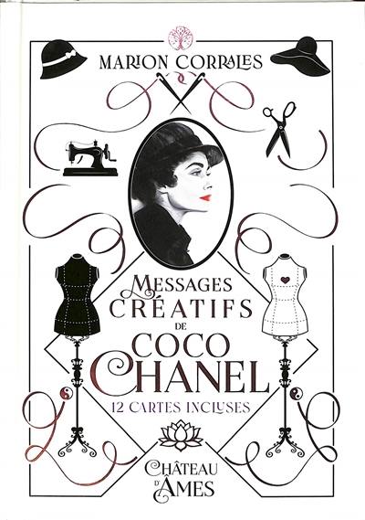 Messages créatifs de Coco Chanel : 12 cartes incluses