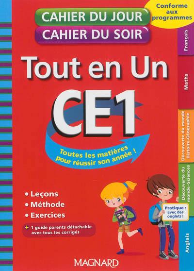 Tout en un, CE1 : toutes les matières pour réussir son année !