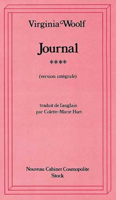 Journal. Vol. 4