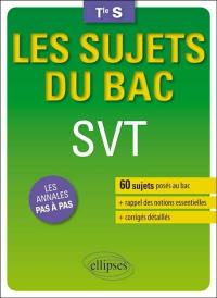 Les sujets du bac SVT : terminale S