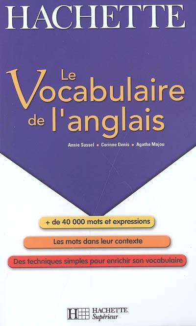 Le vocabulaire de l'anglais