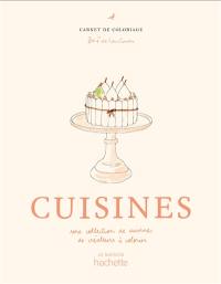 Cuisine : une collection de cuisines de designers à colorier